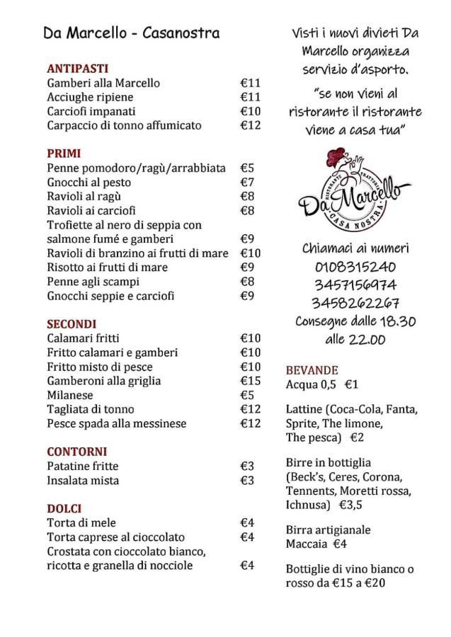 Hotel Da Marcello Genua Zewnętrze zdjęcie